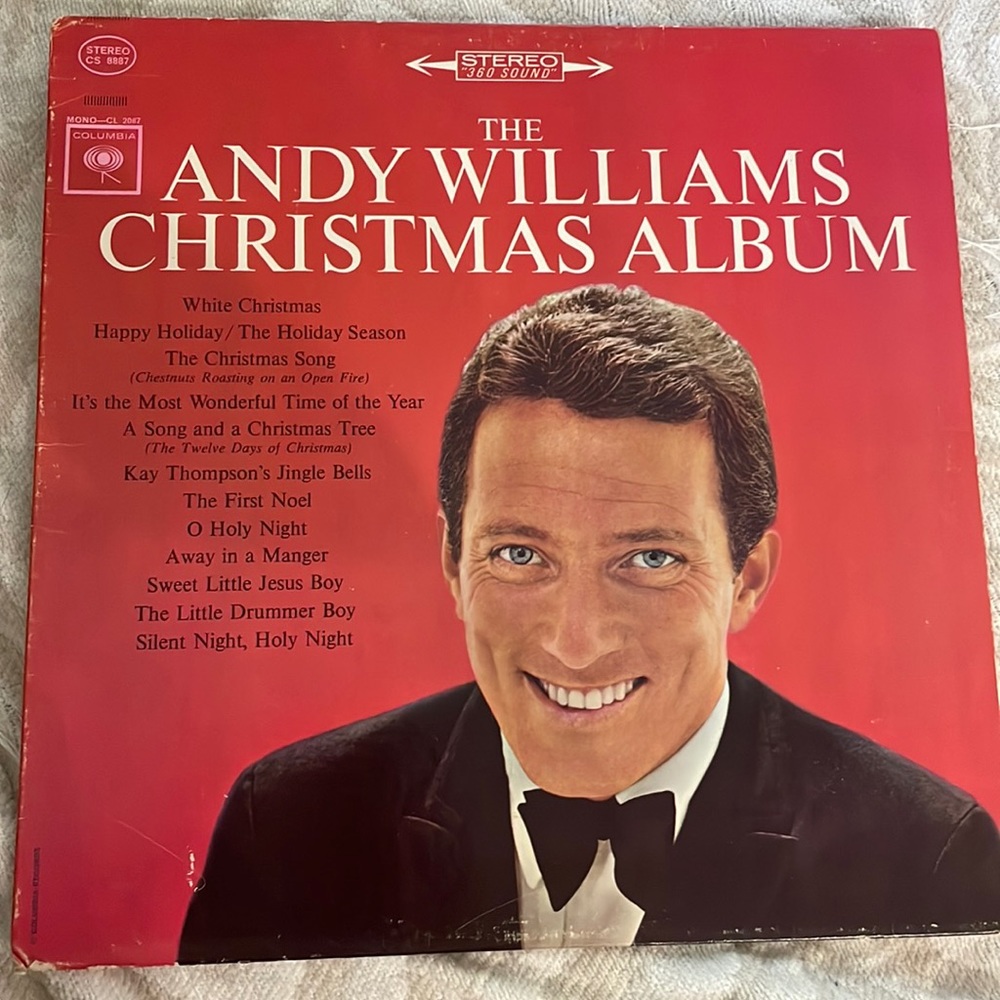 The Andy Williams Christmas Album , Vinyl Record